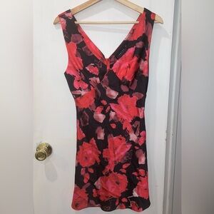 Lioness/Princess Polly Harlow Red Floral Mini Dress